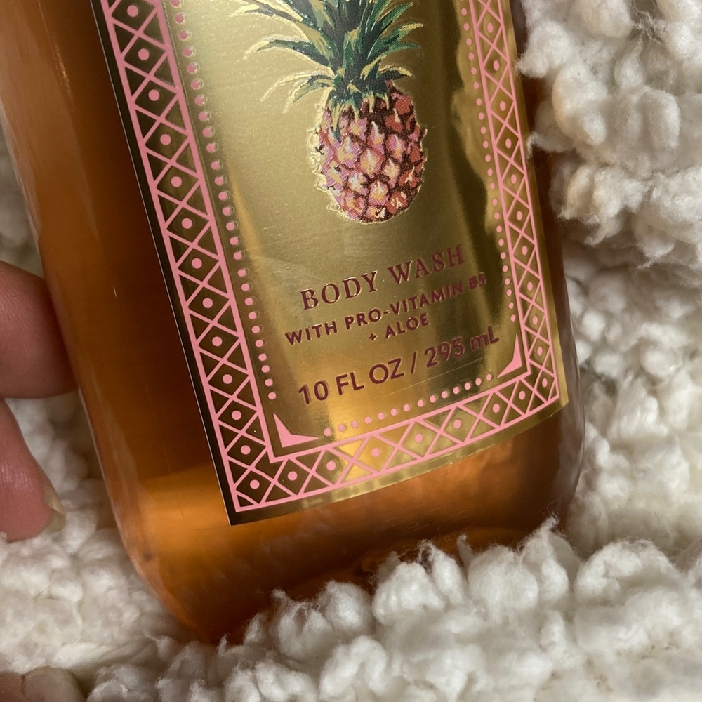 Bath & Body Works Costa Rica Pink Pineapple Sunrise Body Wash - Picture 3 of 4